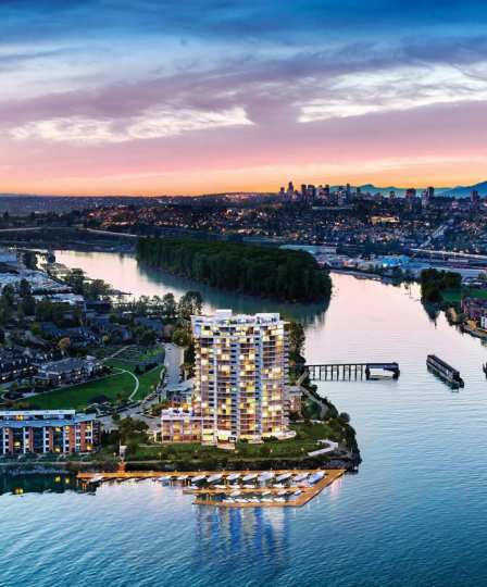 Peninsula East New Westminster waterfront condos for sale