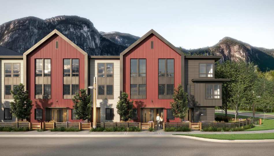SEAandSKY Townhouse in Squamish Vancouver BC with mountain view