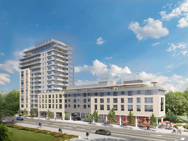 Rendering of Tapestry a new development in Victoria