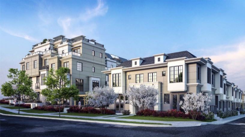 South Vancouver new townhomes rendering
