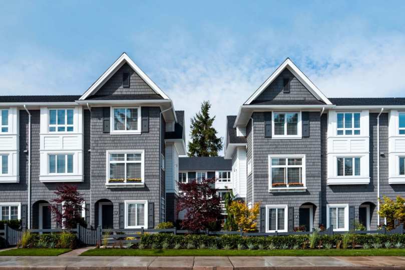 Rendering of The Great One townhomes in Surrey