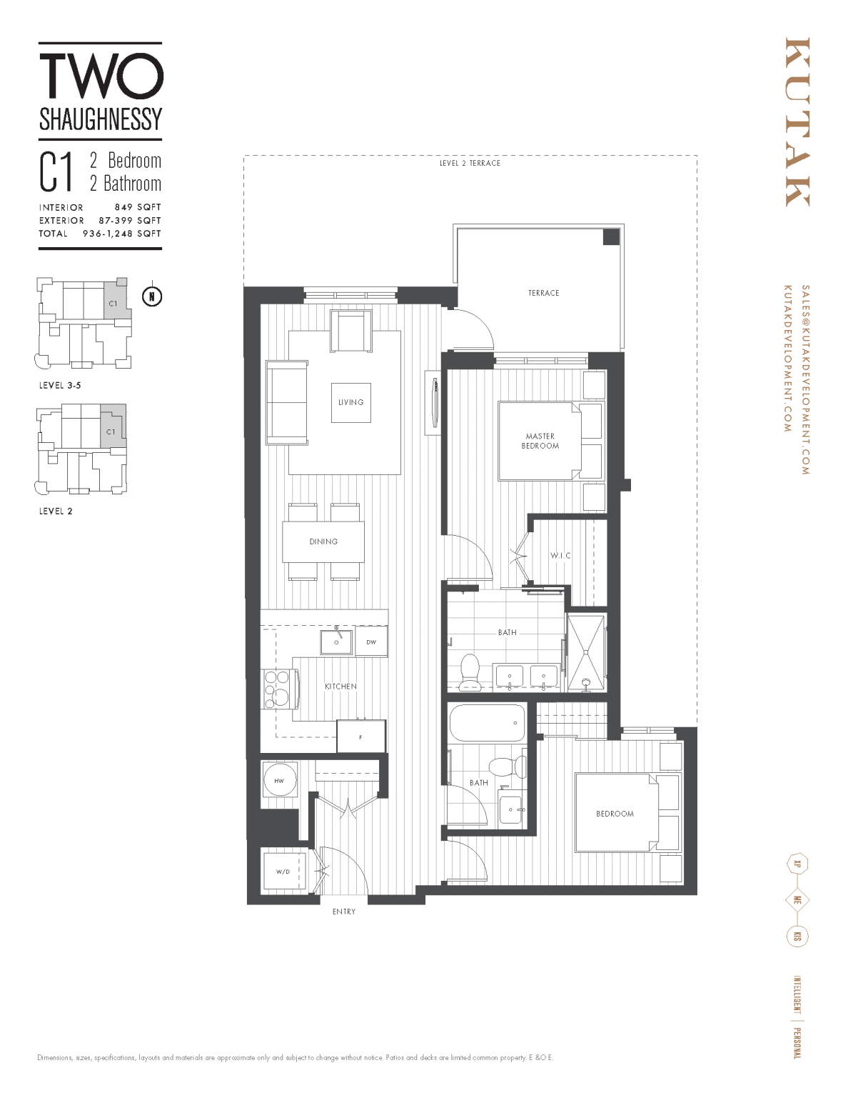 Two Shaughnessy Floor Plan C1