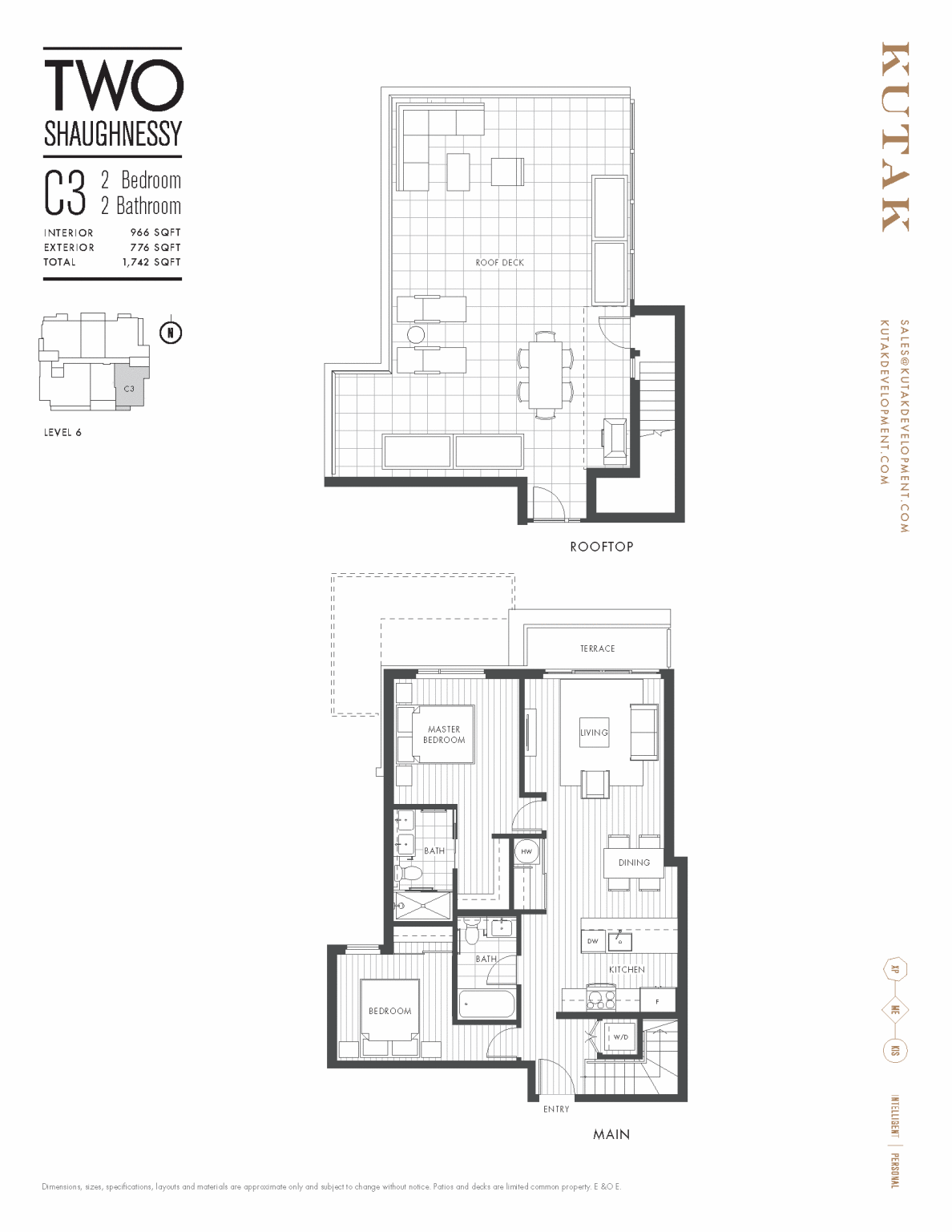 Two Shaughnessy Floor Plan C3