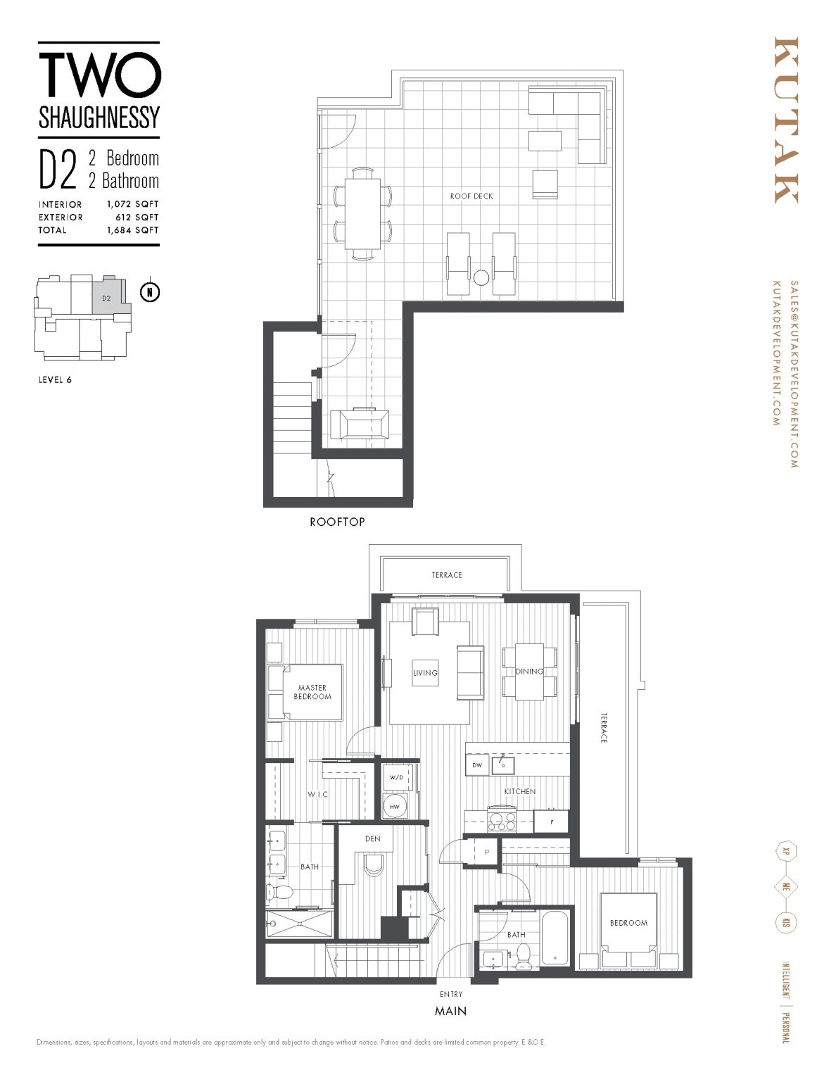 Two Shaughnessy Floor Plan D2