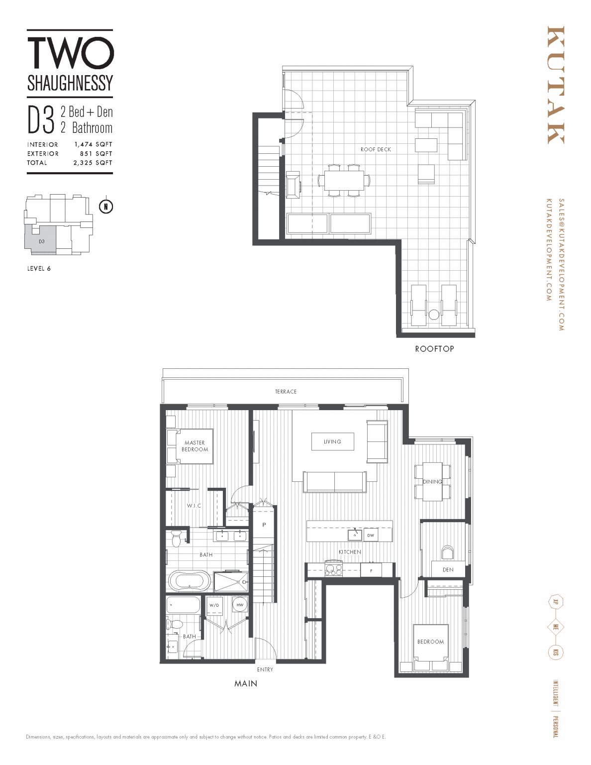 Two Shaughnessy Floor Plan D3