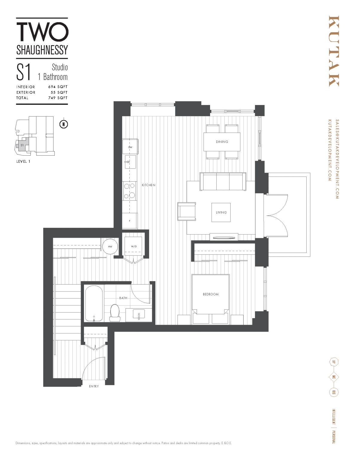 Two Shaughnessy Floor Plan S1