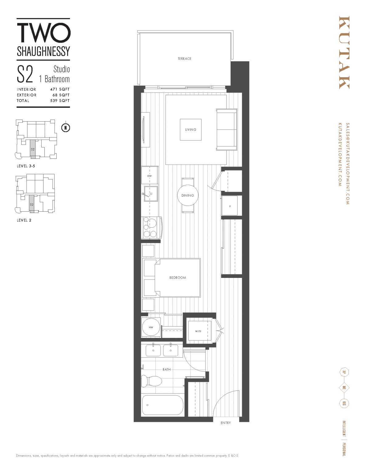 Two Shaughnessy Floor Plan S2