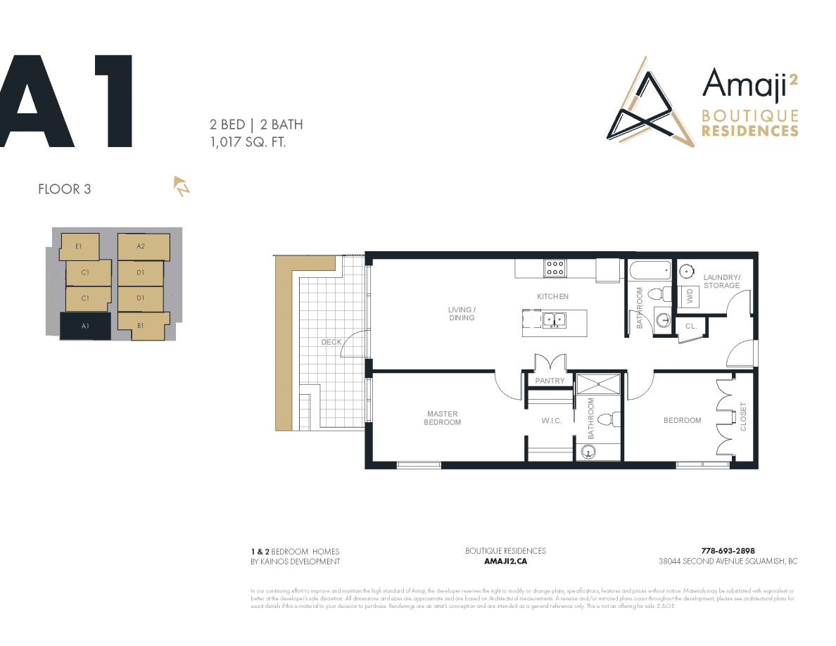 Amaji II Floor Plan A1