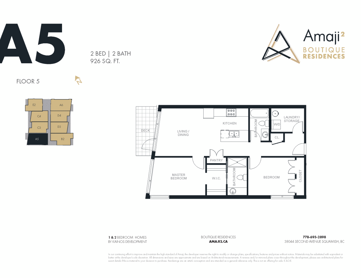 Amaji II Floor Plan A5