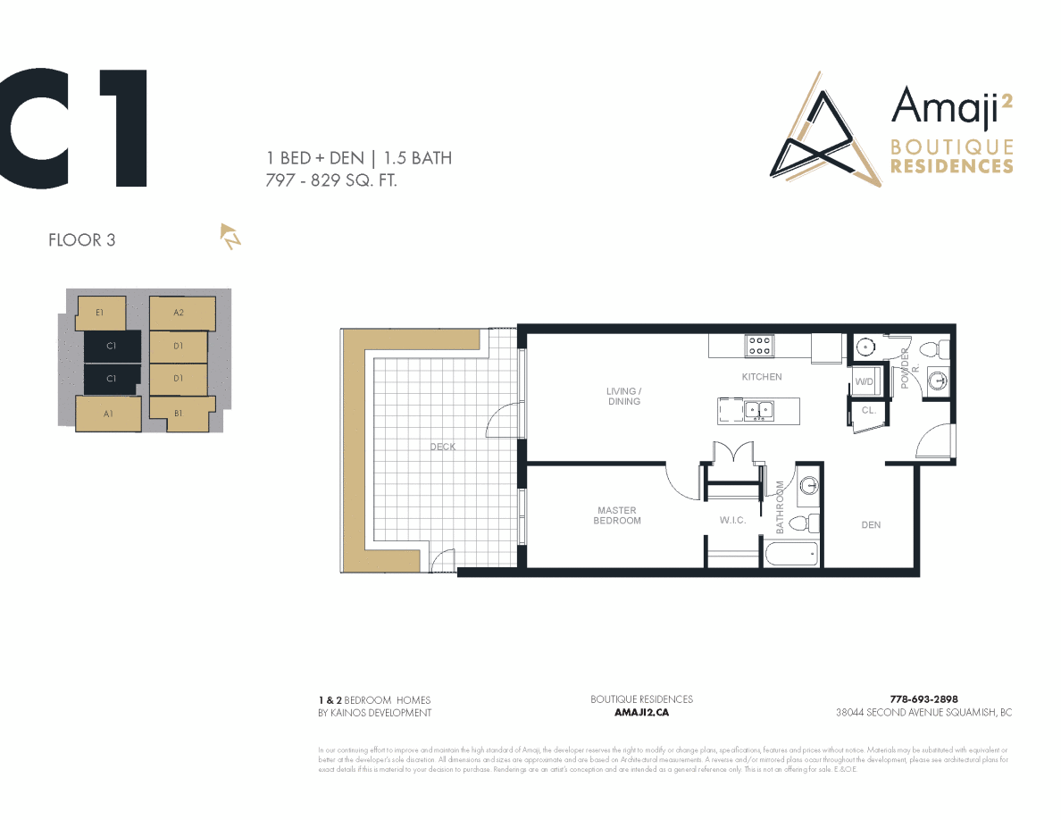 Amaji II Floor Plan C1