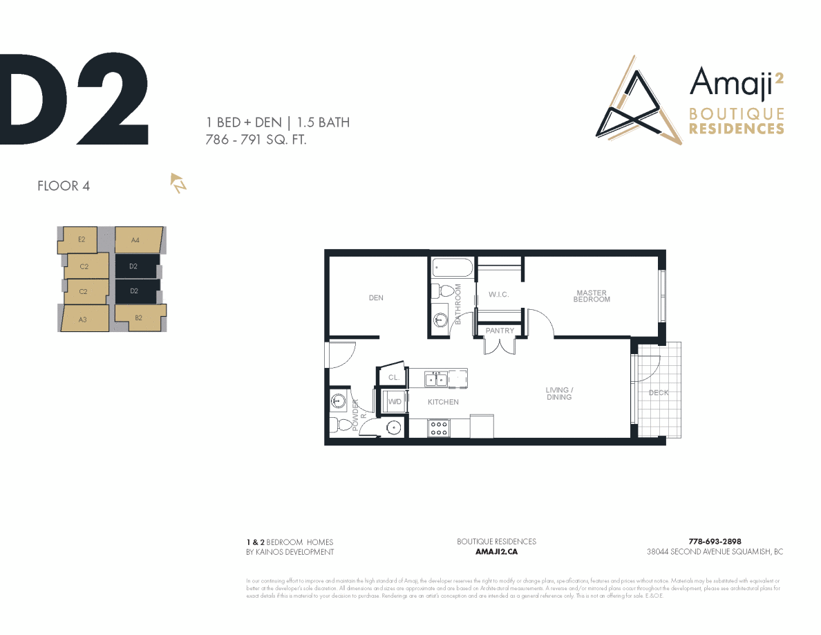 Amaji II Floor Plan D2