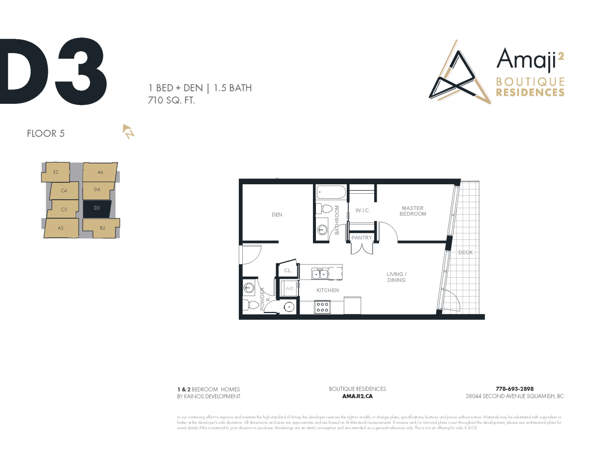 Amaji II Floor Plan D3