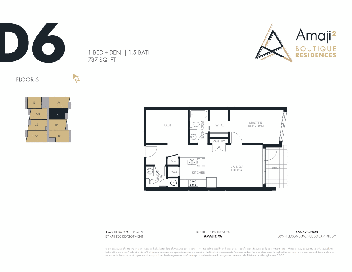 Amaji II Floor Plan D6