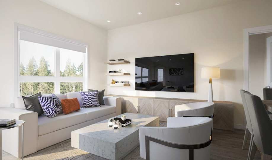 The Affinity Saanich Living Room