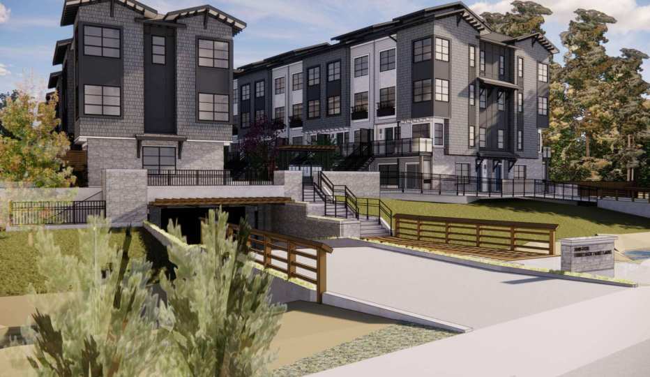 Rendering of Eastwoods Townhouse