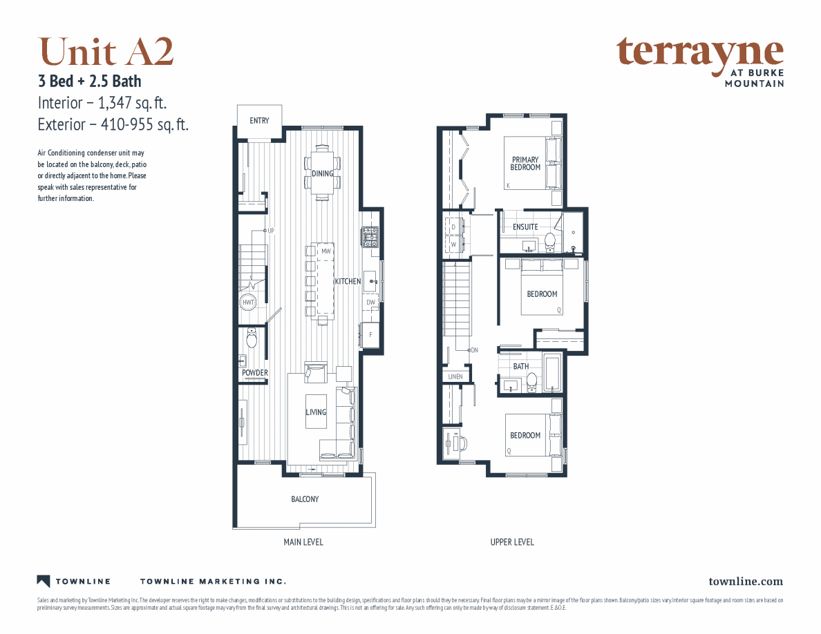 Terrayne Floor Plan Unit A2