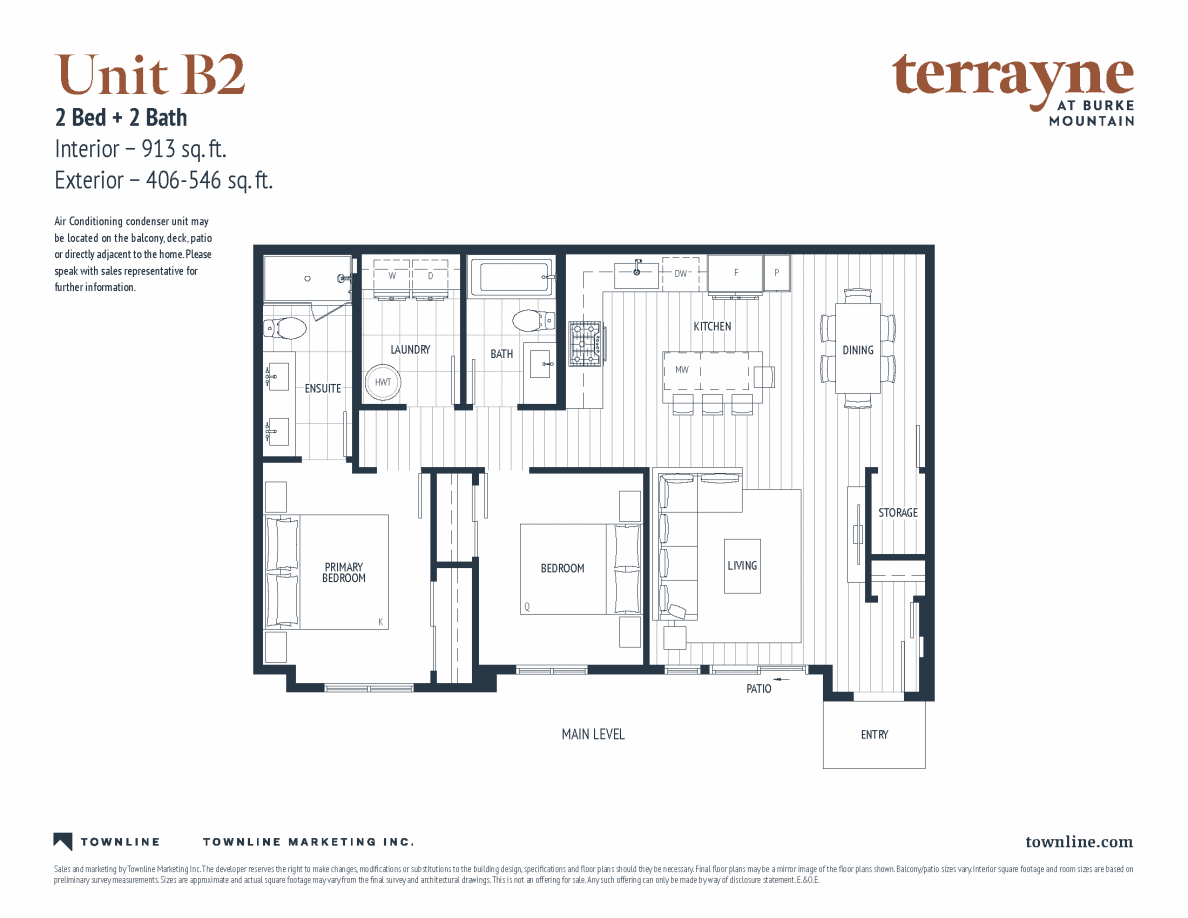 Terrayne Floor Plan Unit B2