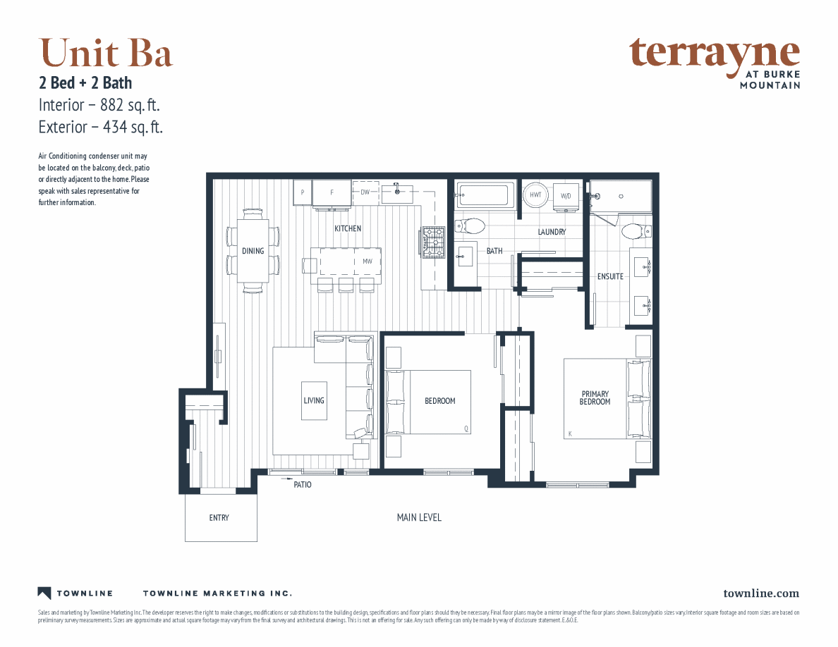Terrayne Floor Plan Unit Ba