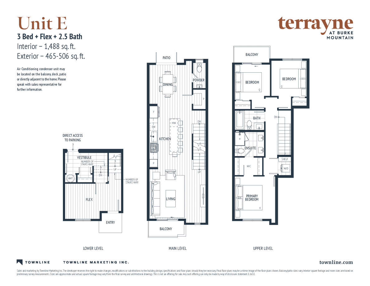 Terrayne Floor Plan Unit E