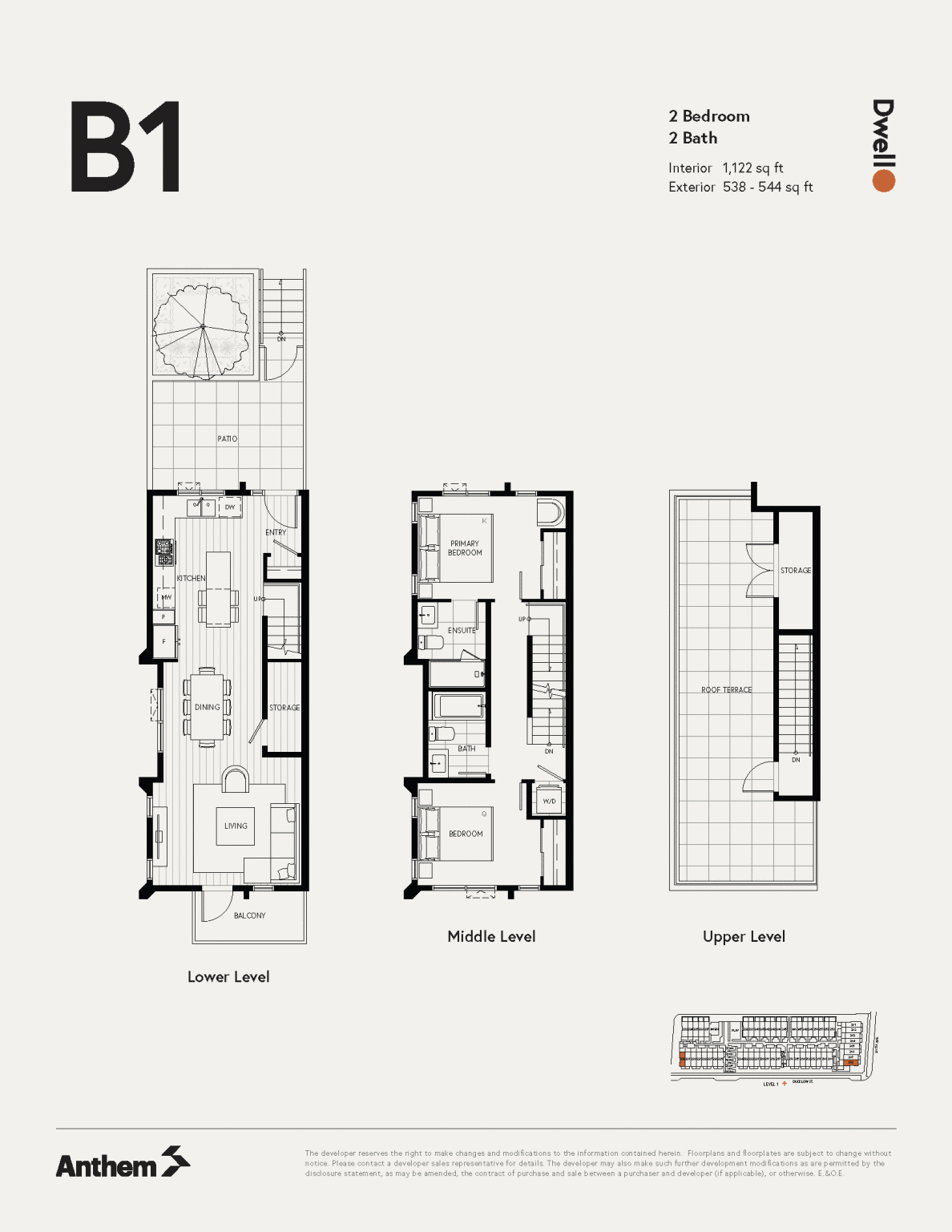 Dwell Burquitlam Floor Plan
