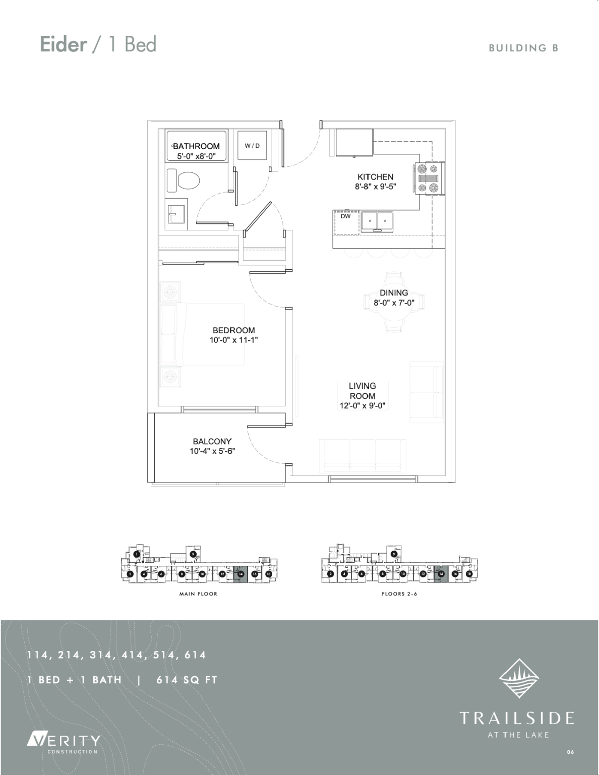 Trailside at the Lake Floor Plan