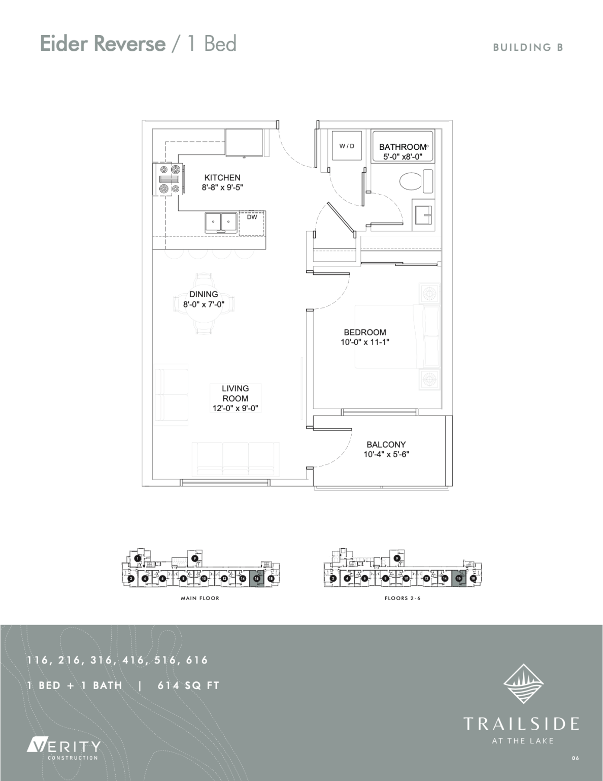 Trailside at the Lake Floor Plan