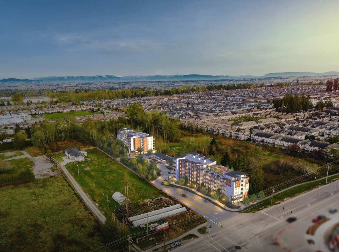 Unison Langley Aerial View