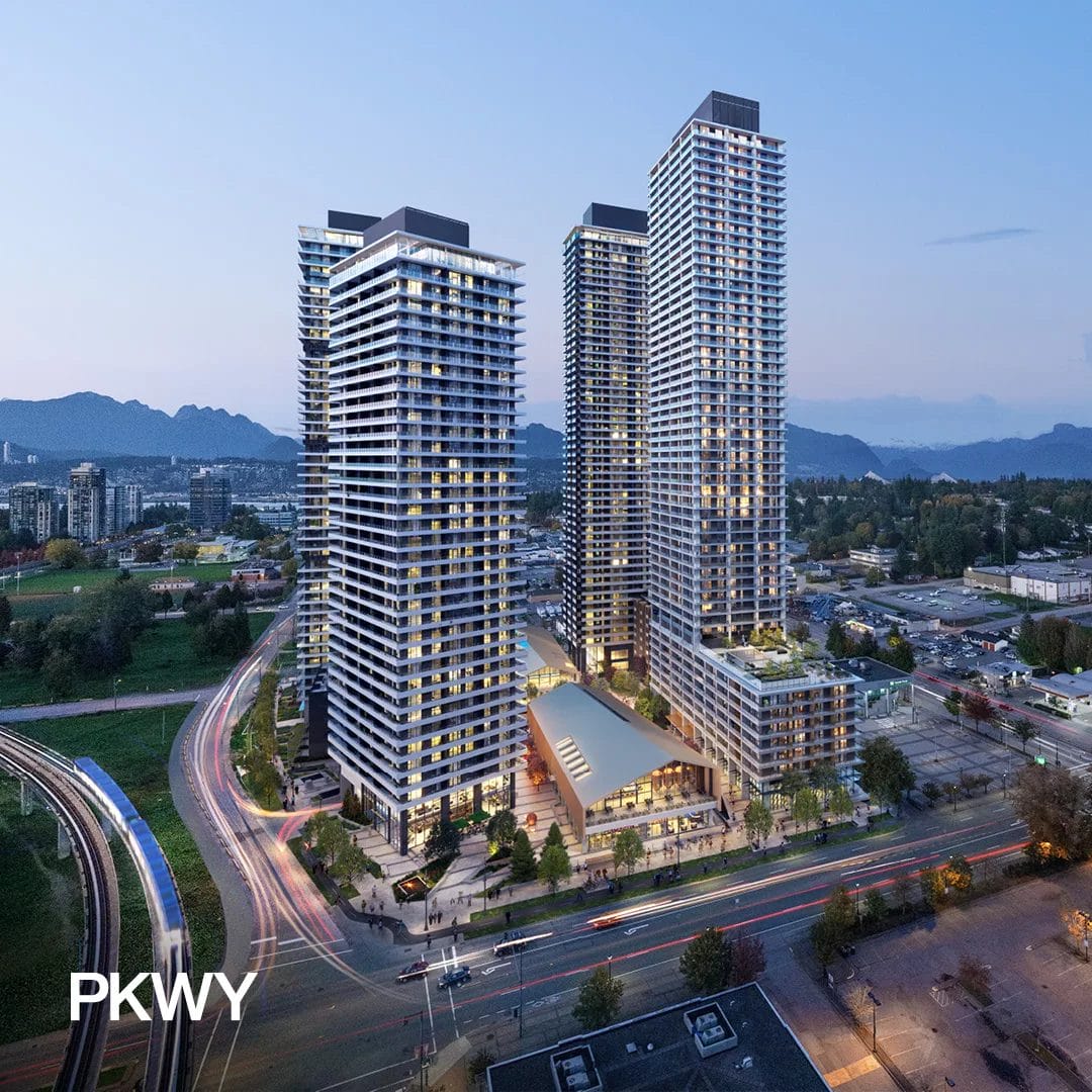 PARKWAY By BlueSky Presale Condos in Surry City Centre » Studio, 1, 2