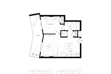Elements Burquitlam Condos Floorplan A1