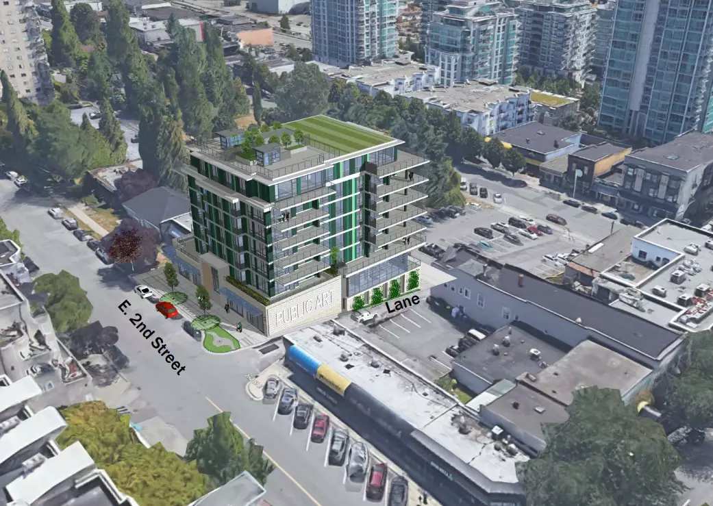 Peridot North Vancouver By Staburn Group Aerial