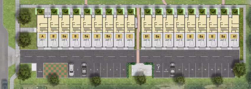 Woodward Lane By Polywest Developments Site Plan